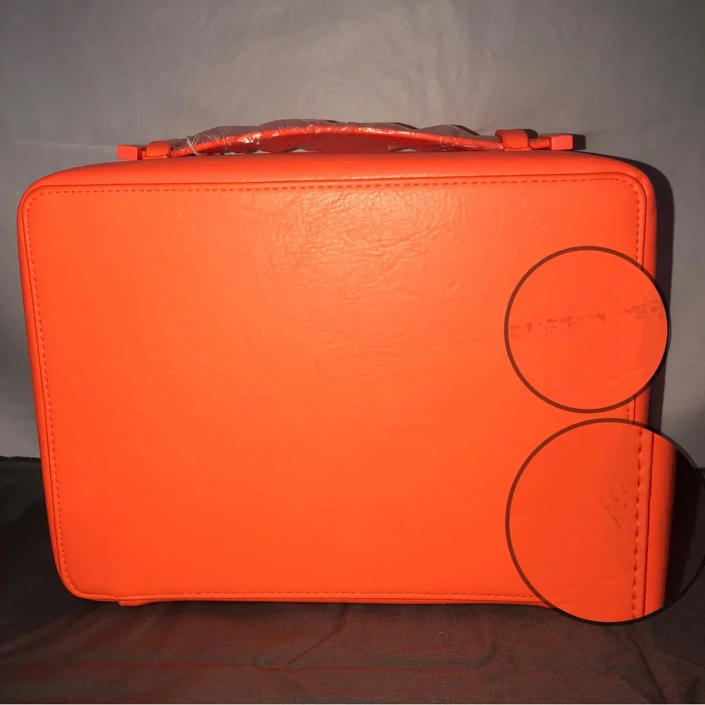 BEIS Creamsicle cosmetic case - Picture 3 of 6